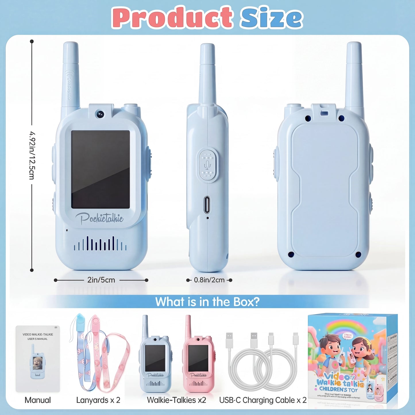 PockieTalkie™ Video Walkie-Talkies