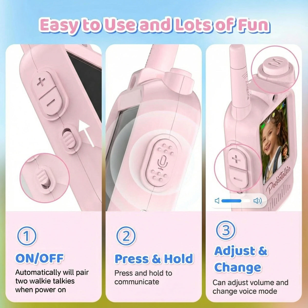 PockieTalkie™ Video Walkie-Talkies